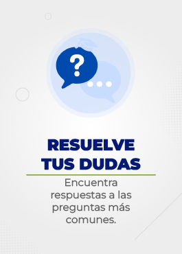 Resuelve tus dudas